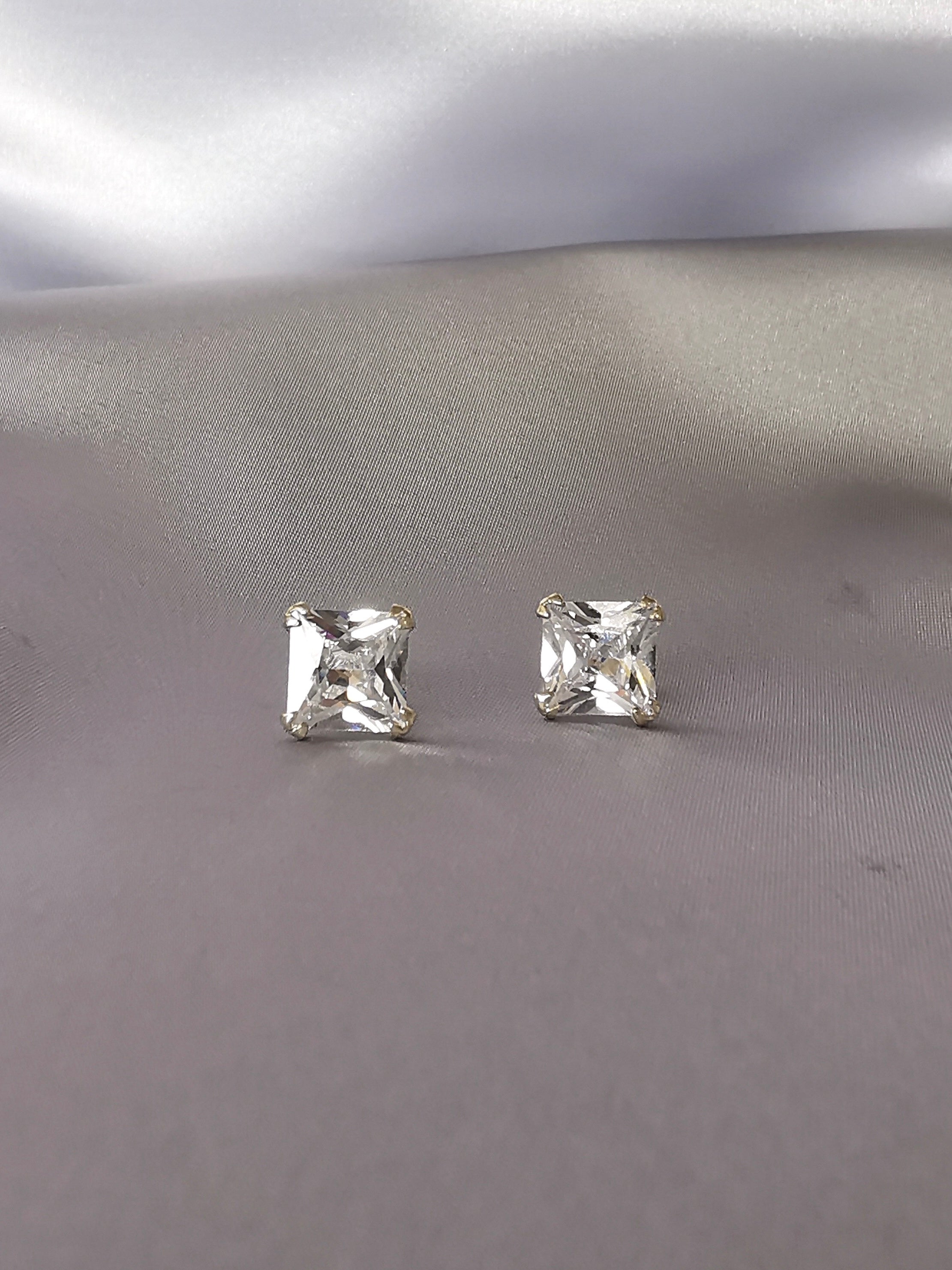 Aretes zirconia blanca (02225-331)