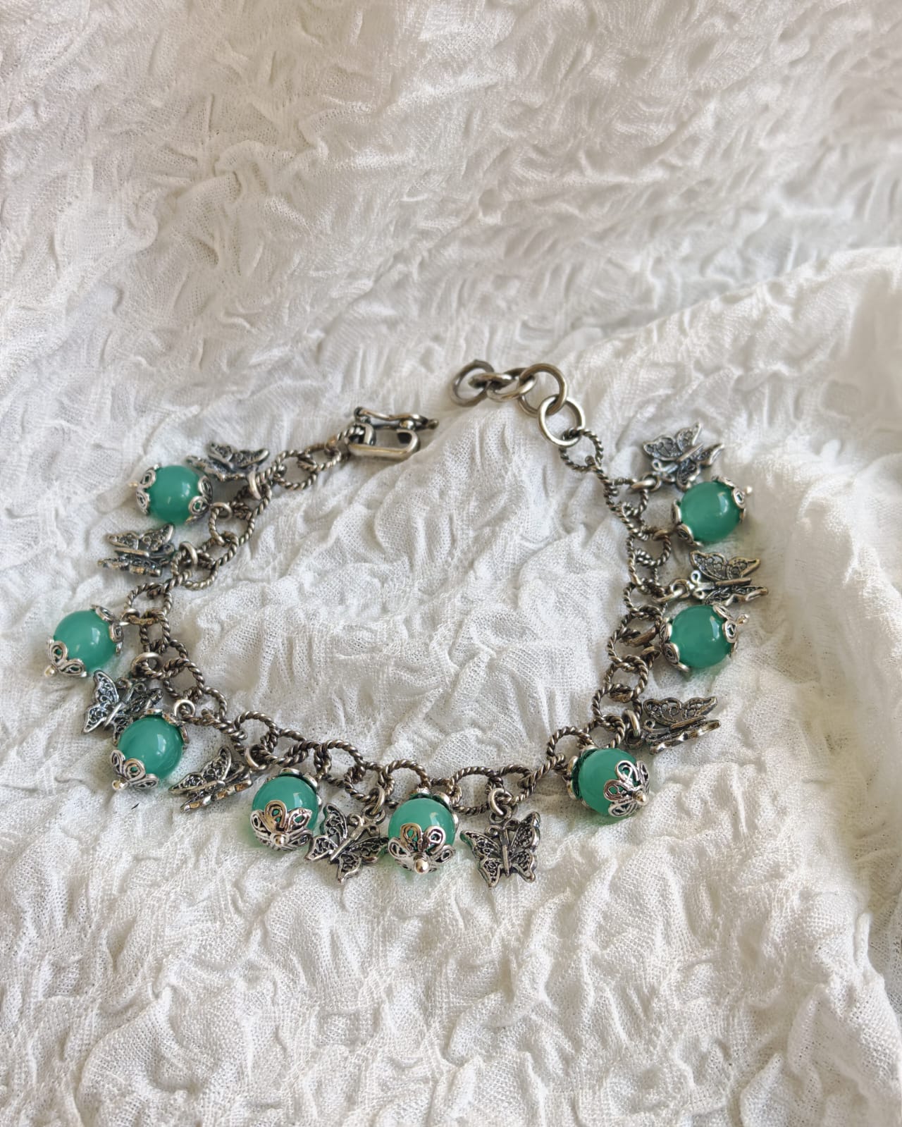 Pulsera de Ágata Verde
