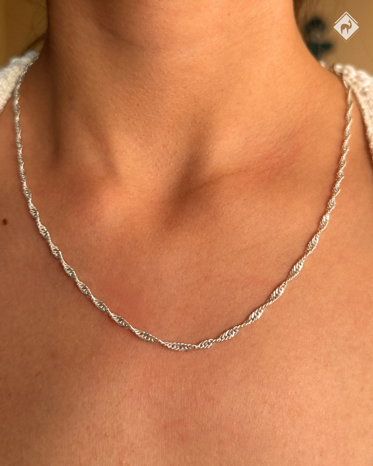 Cadena de plata (07225-035)