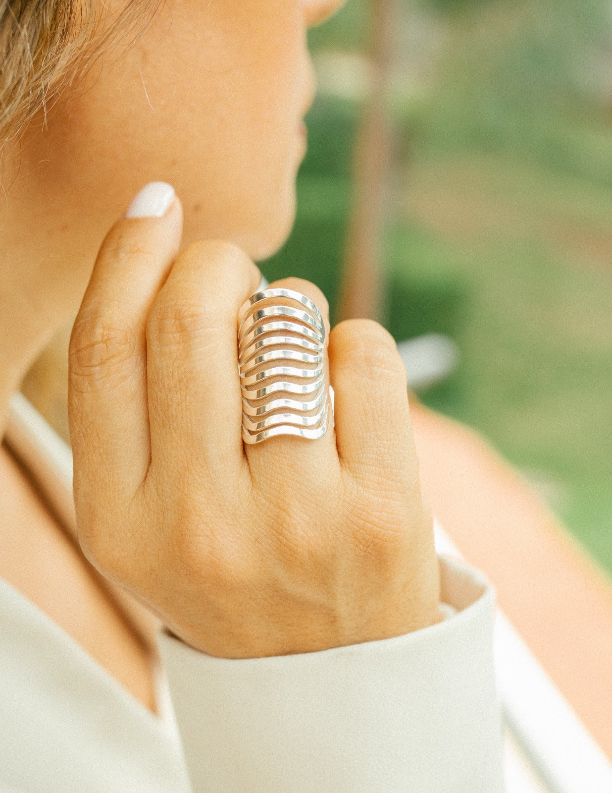 Anillo plata brillante (01350-592)