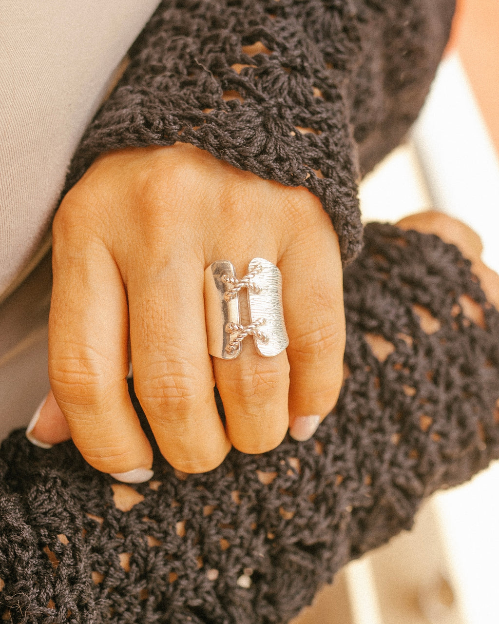 Anillo de plata (01325-175)