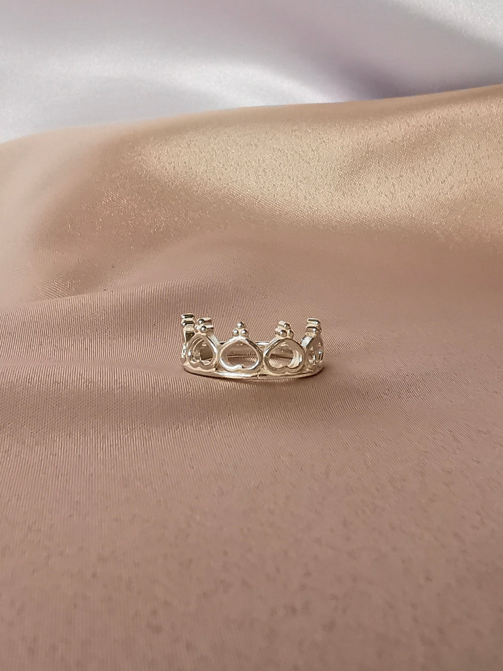 Anillo de corona plata brillante (01200-949)
