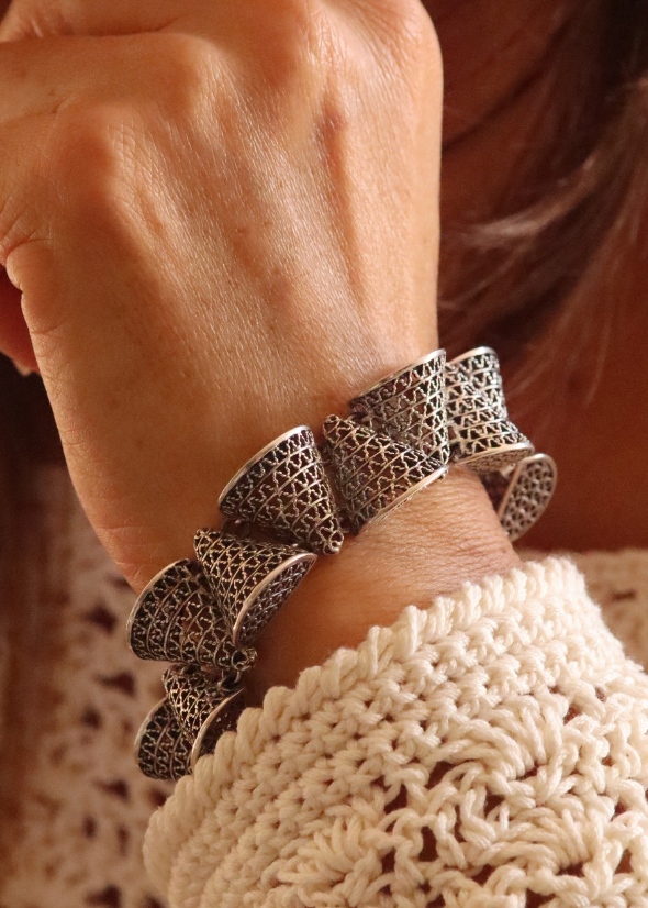 (171575-113) Pulsera Envejecida