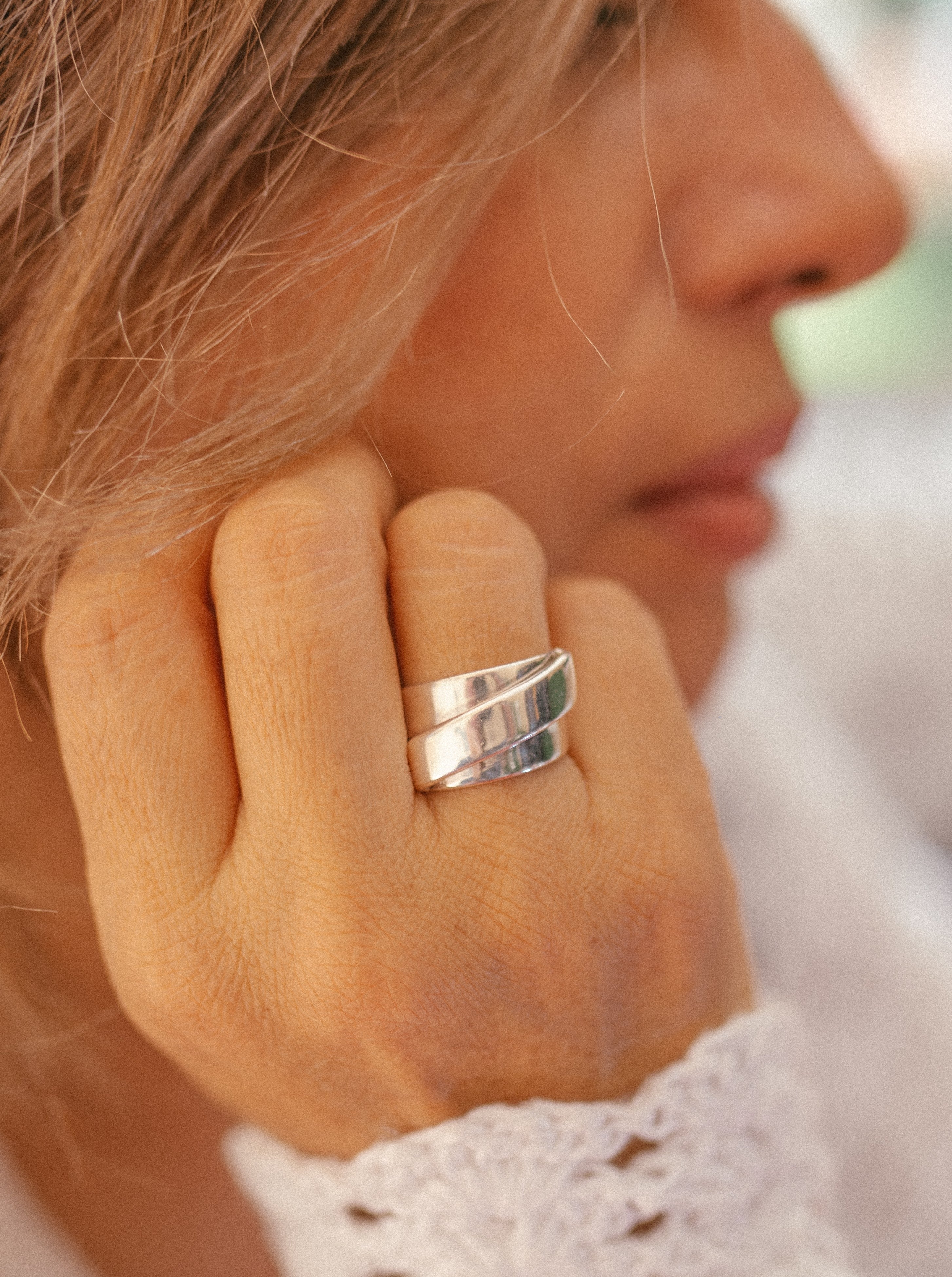 Anillo de plata (01325-170)