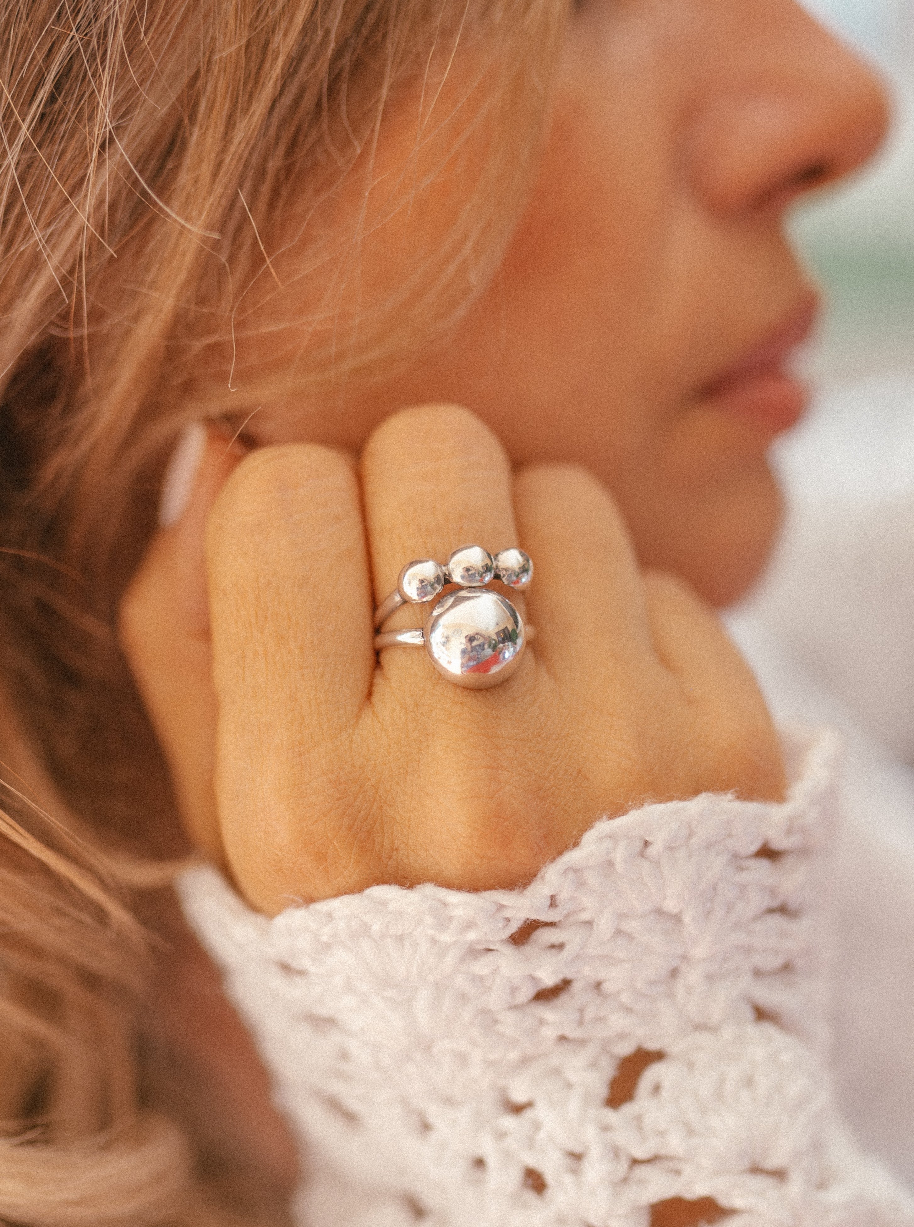 Anillo de plata (01400-810)