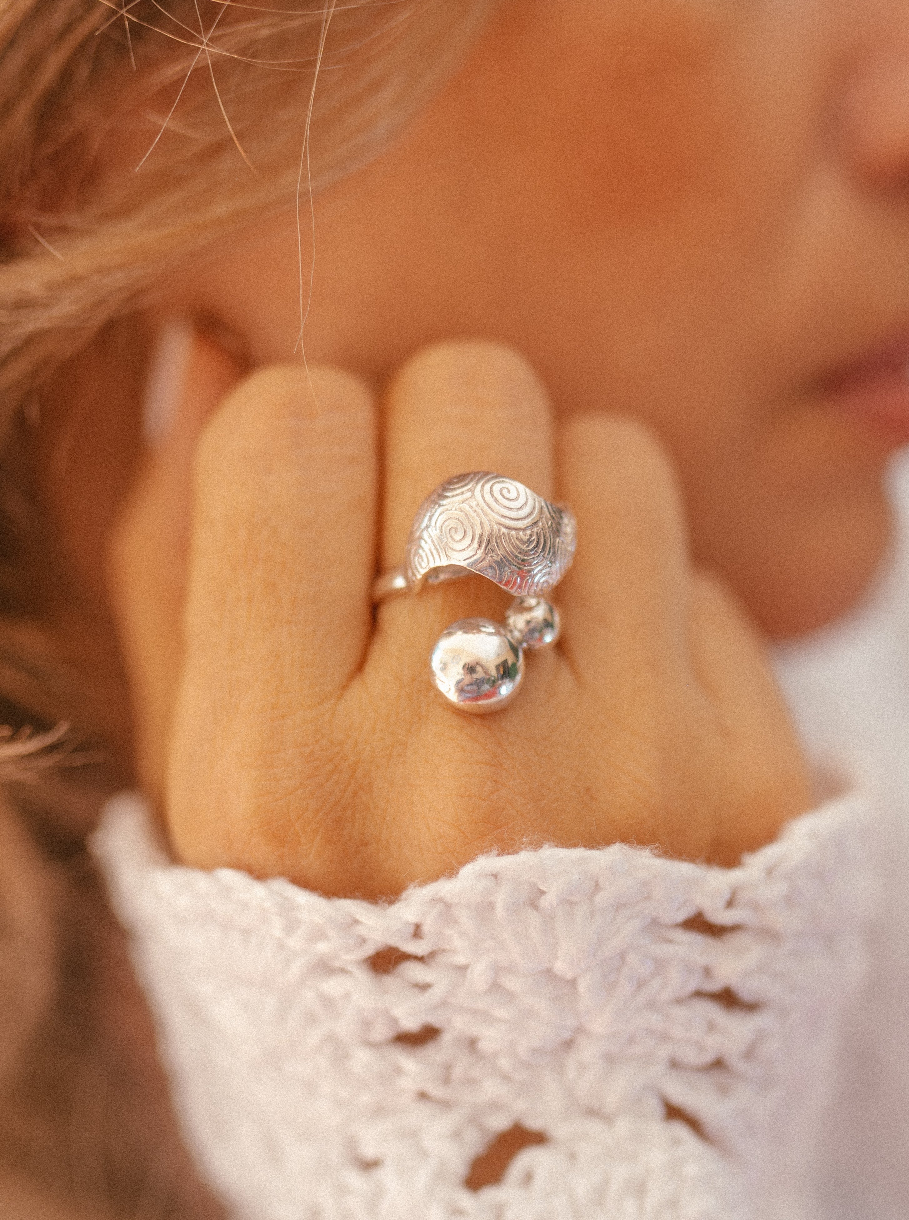 Anillo de plata (01325-624)