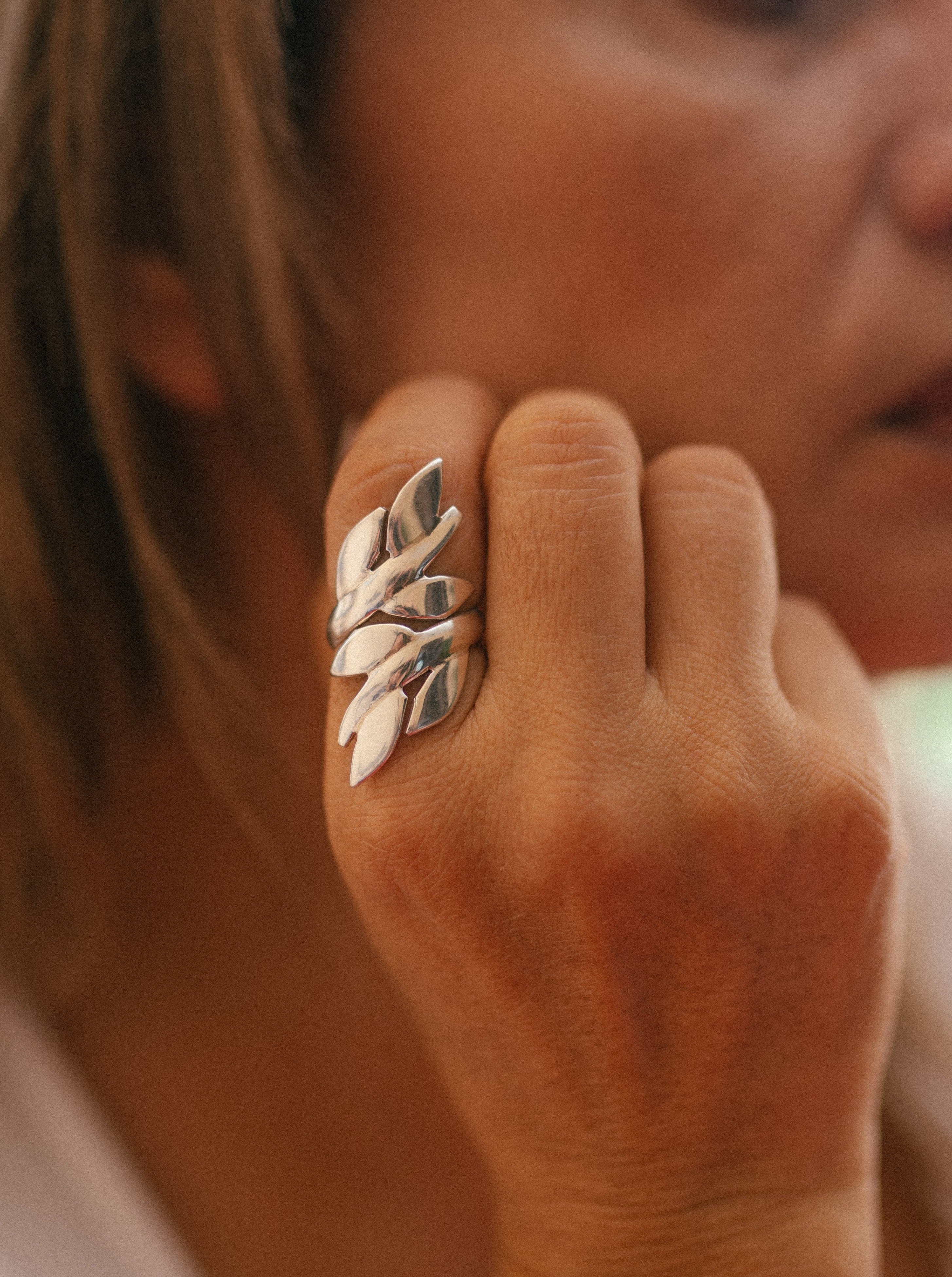 (01350-165) Anillos de hojas