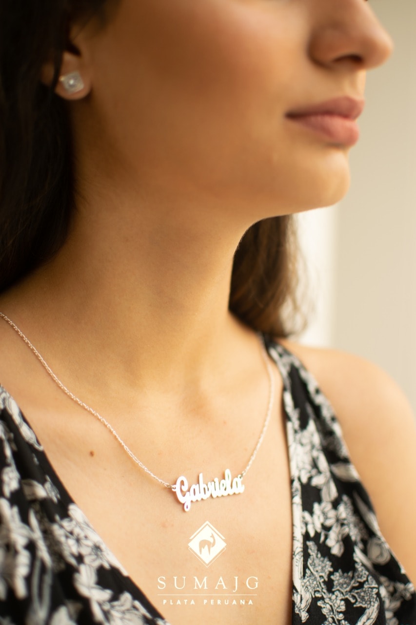 Cadena de plata Gabriela (18650-010)