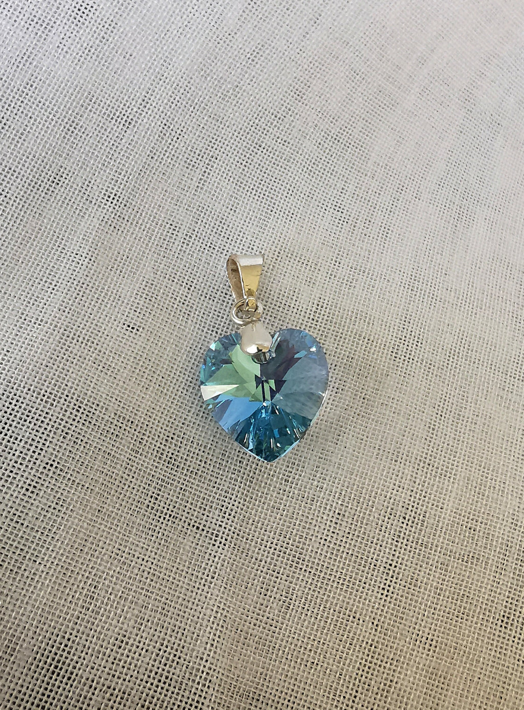 (04175-010) Dije de cristal Swarovski celeste