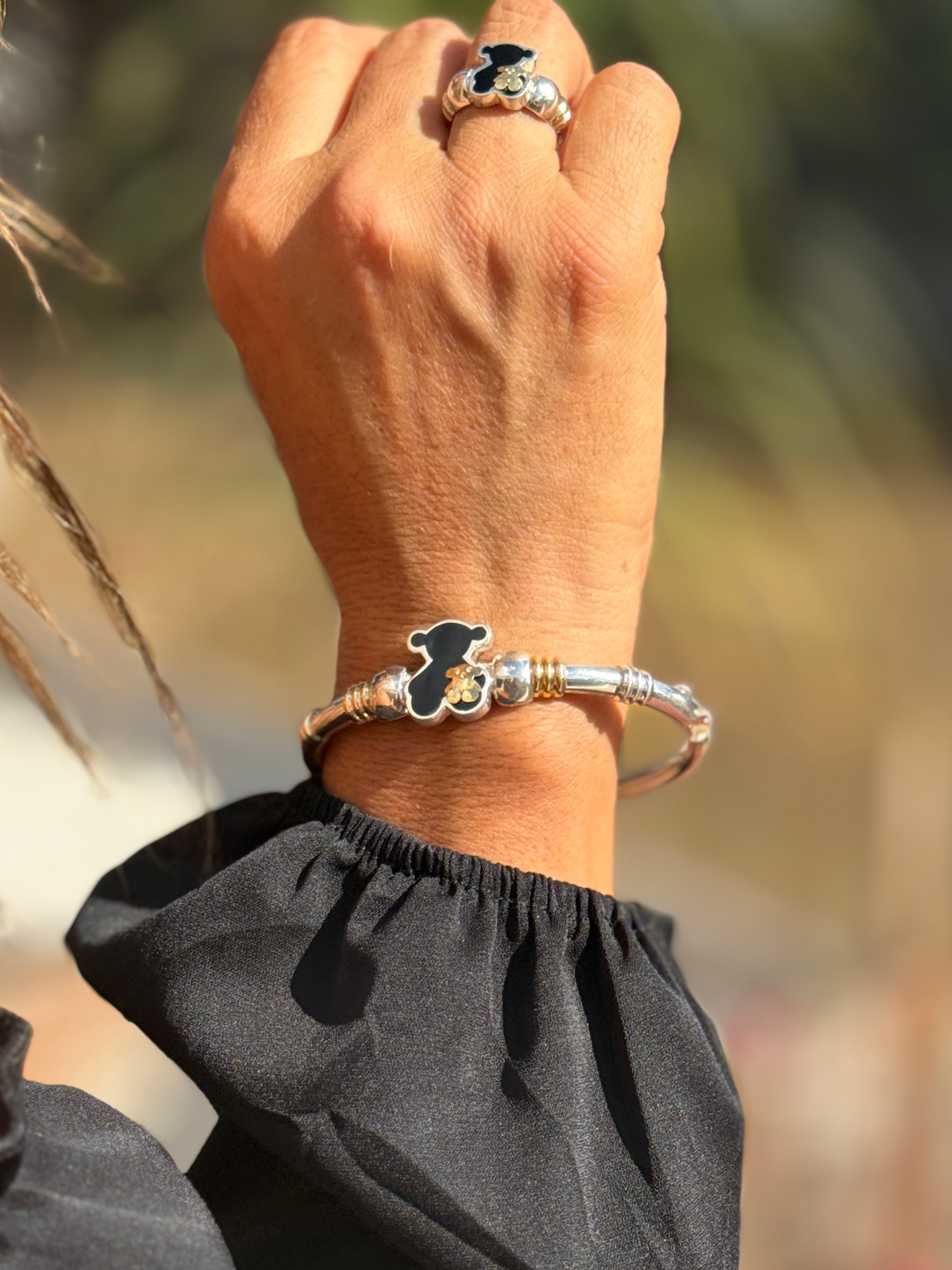 Pulsera Aro Tous Laminado en Oro de 18k