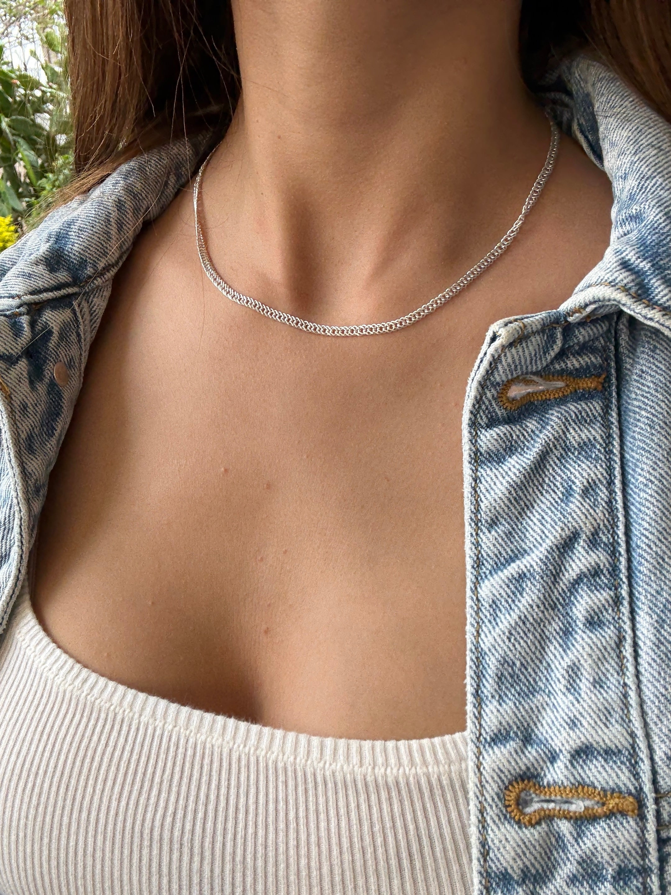 Cadena de plata (07325-025)