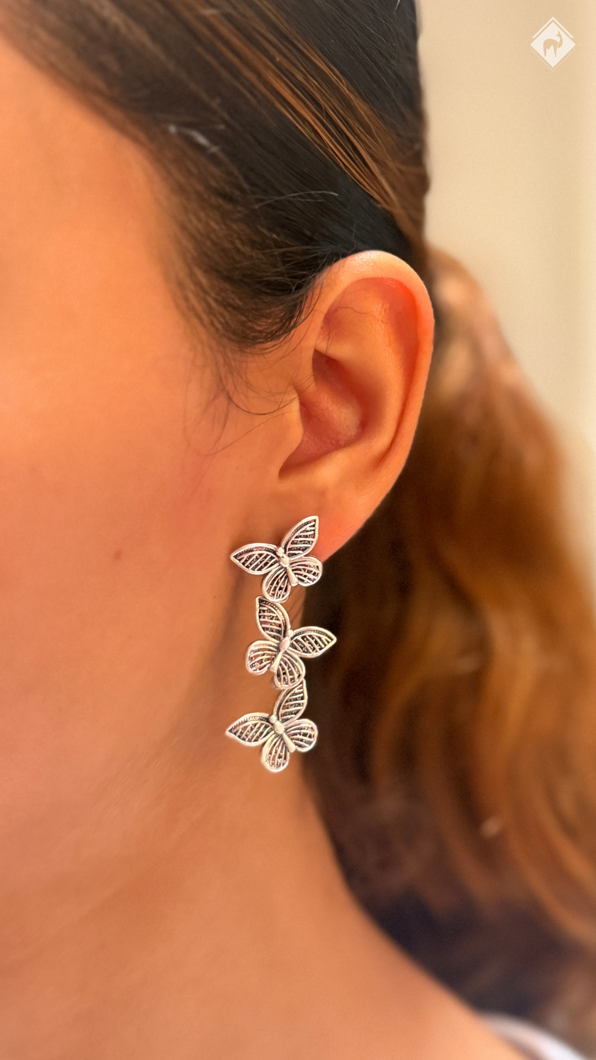 Aretes de Mariposa