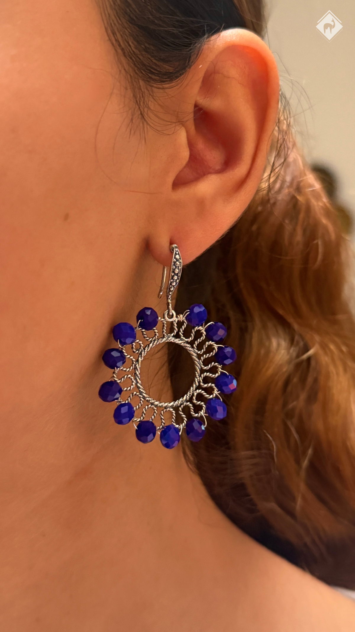 Aretes de plata