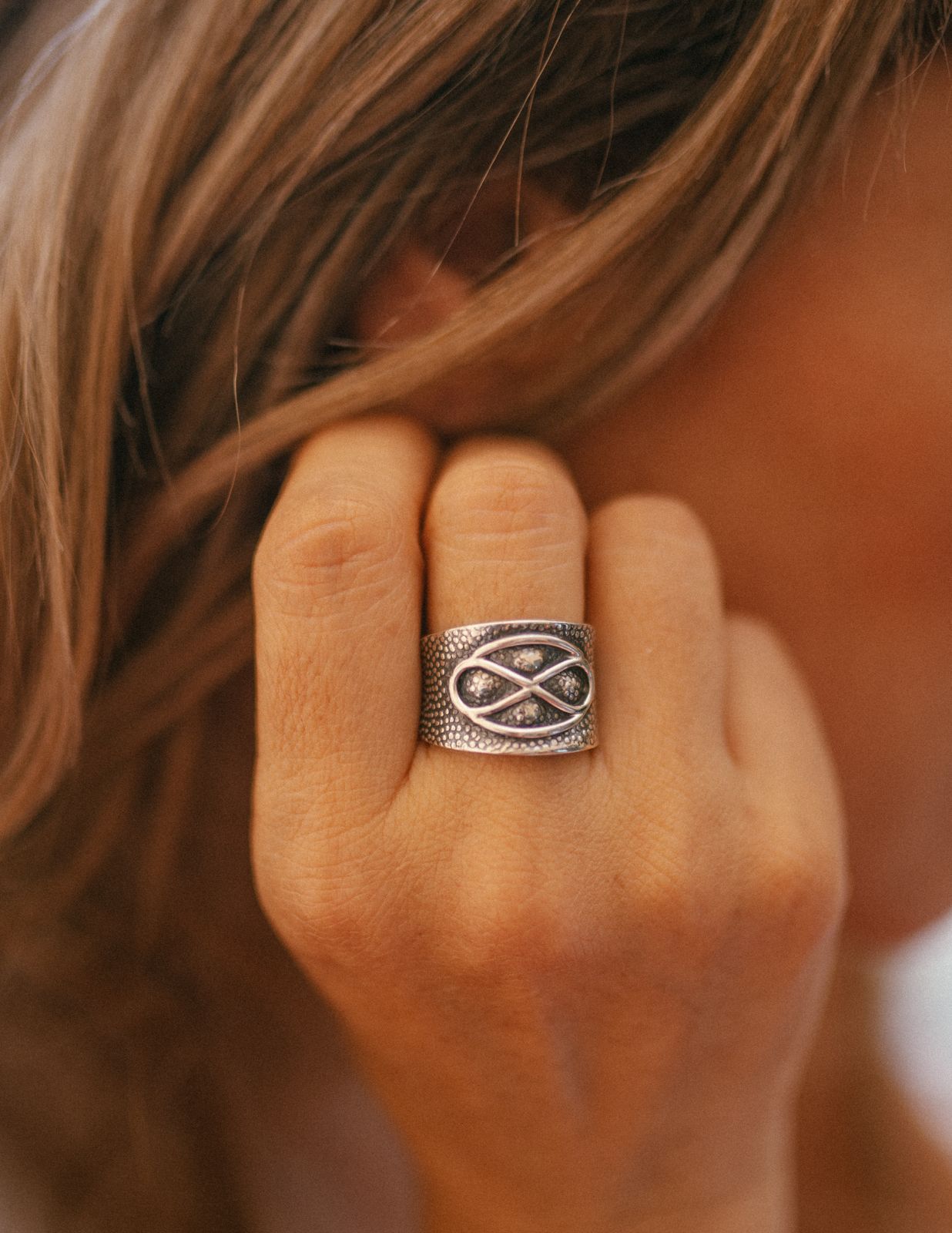 Anillo plata envejecida (01275-676)