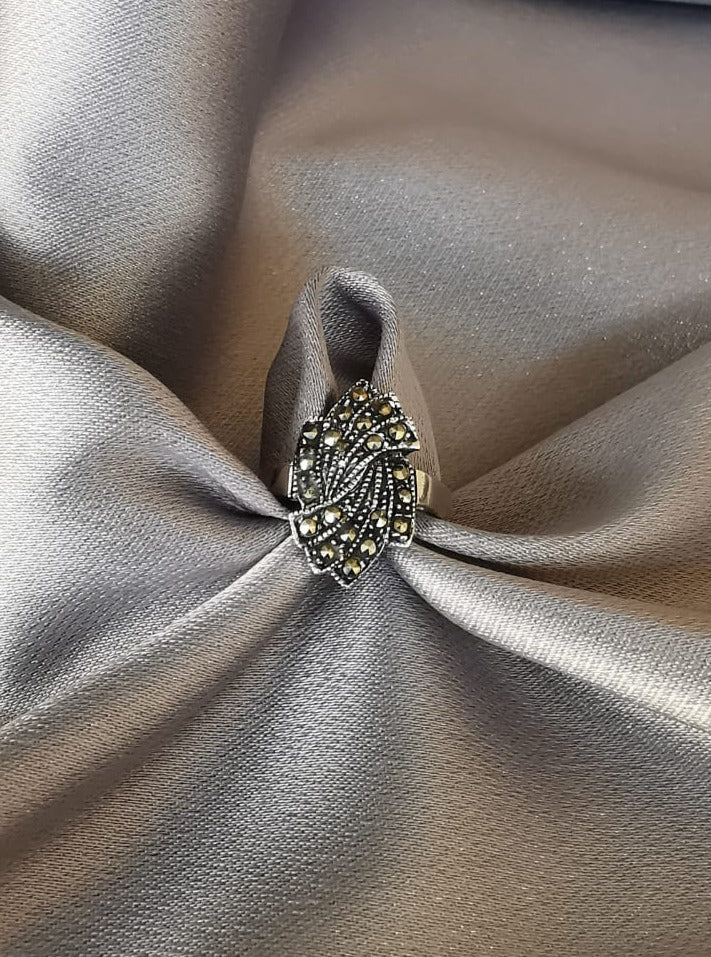 (09300-909)  Anillo de zirconia y acerina