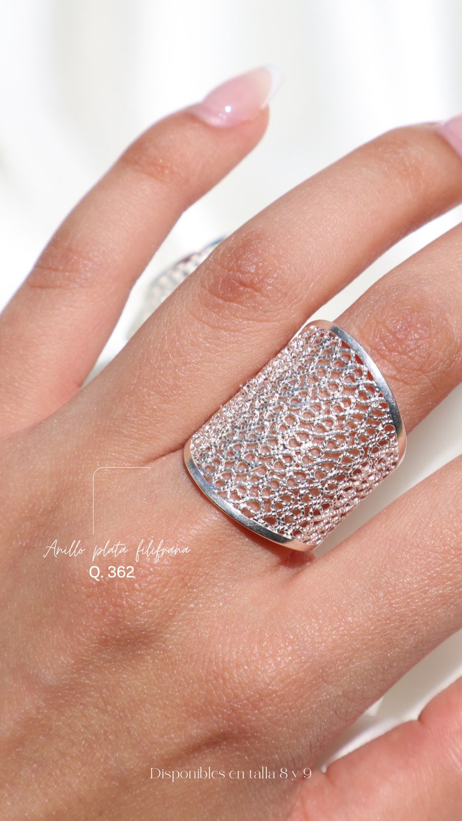 Anillo de filigrana