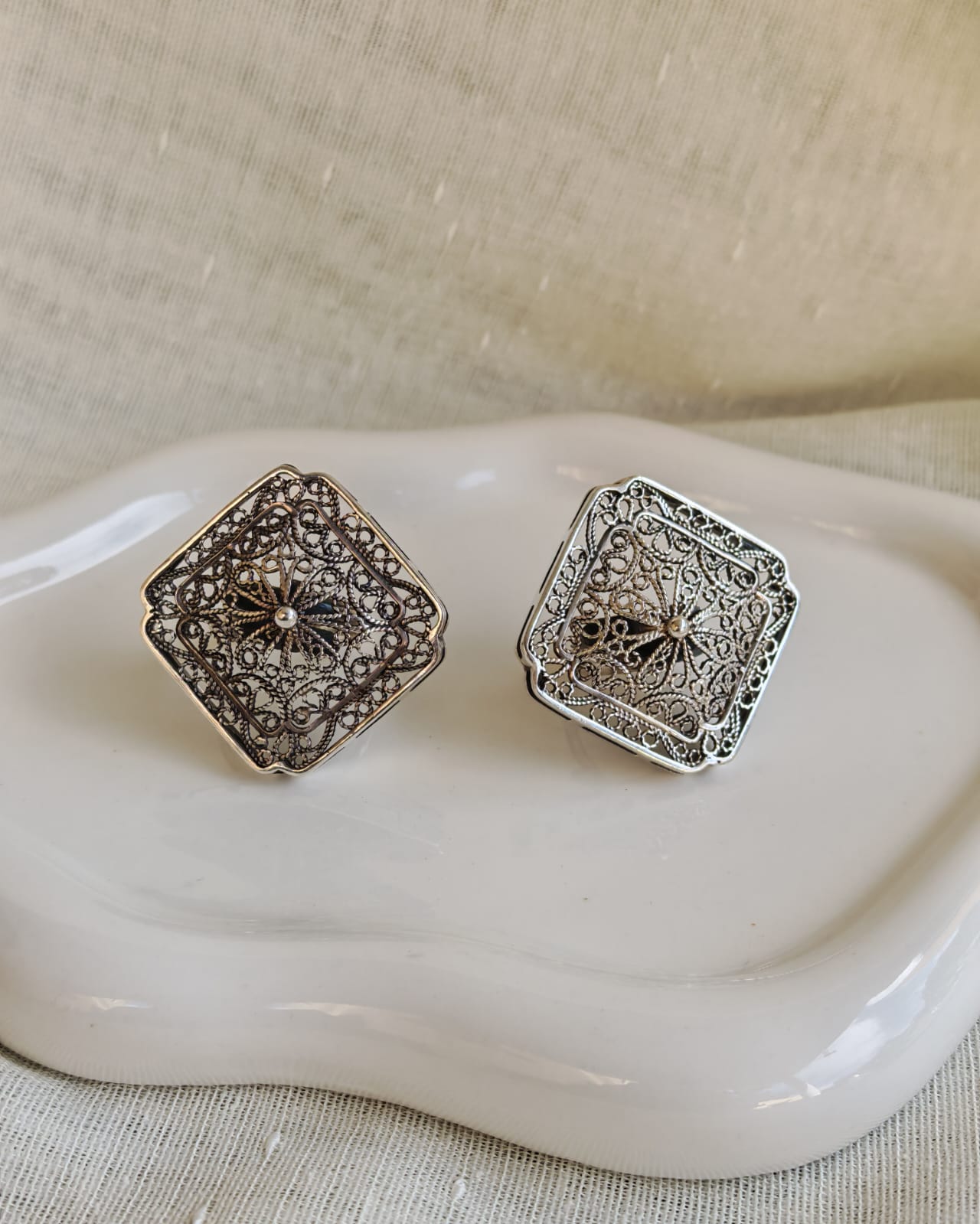 Anillo de filigrana