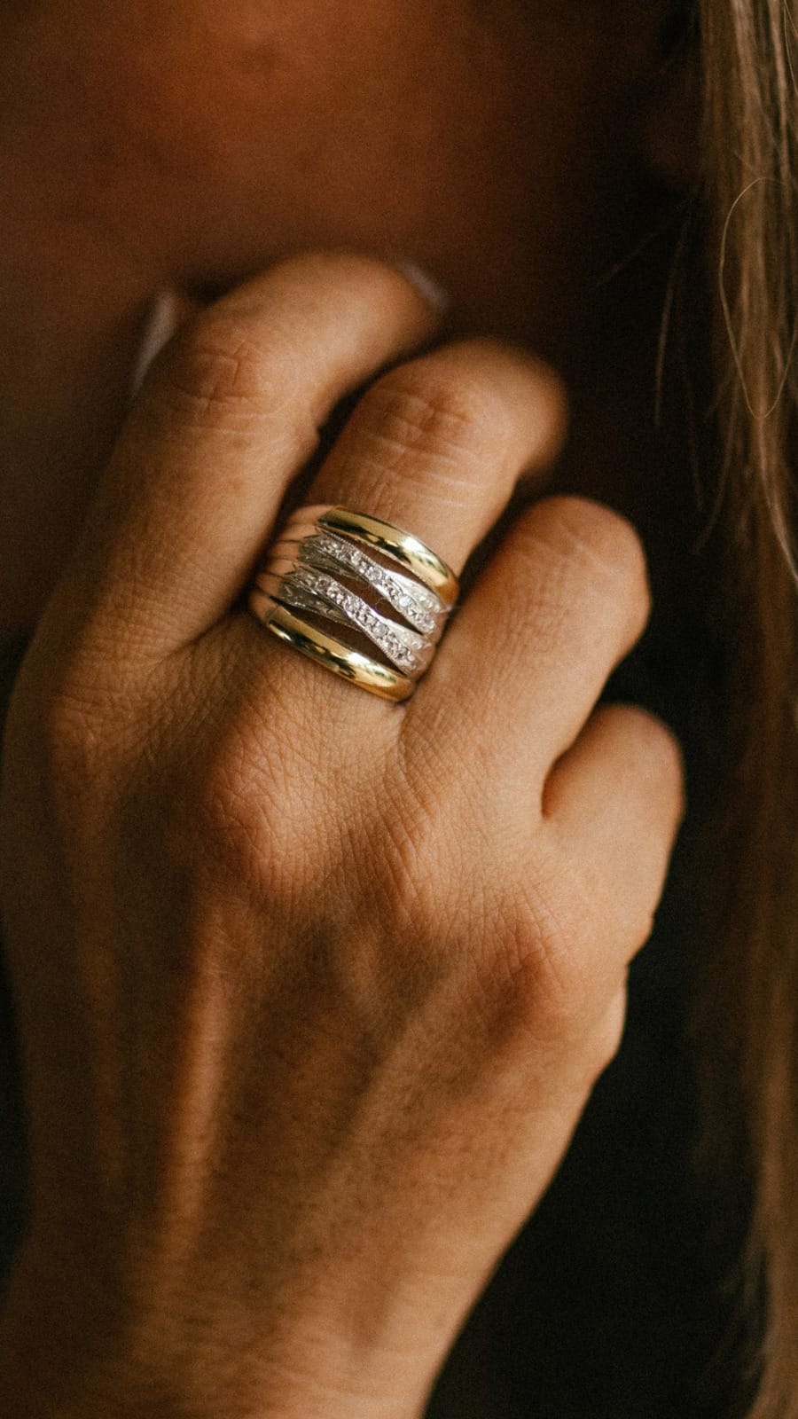 Anillo de Plata y Oro  (BAJO PEDIDO)