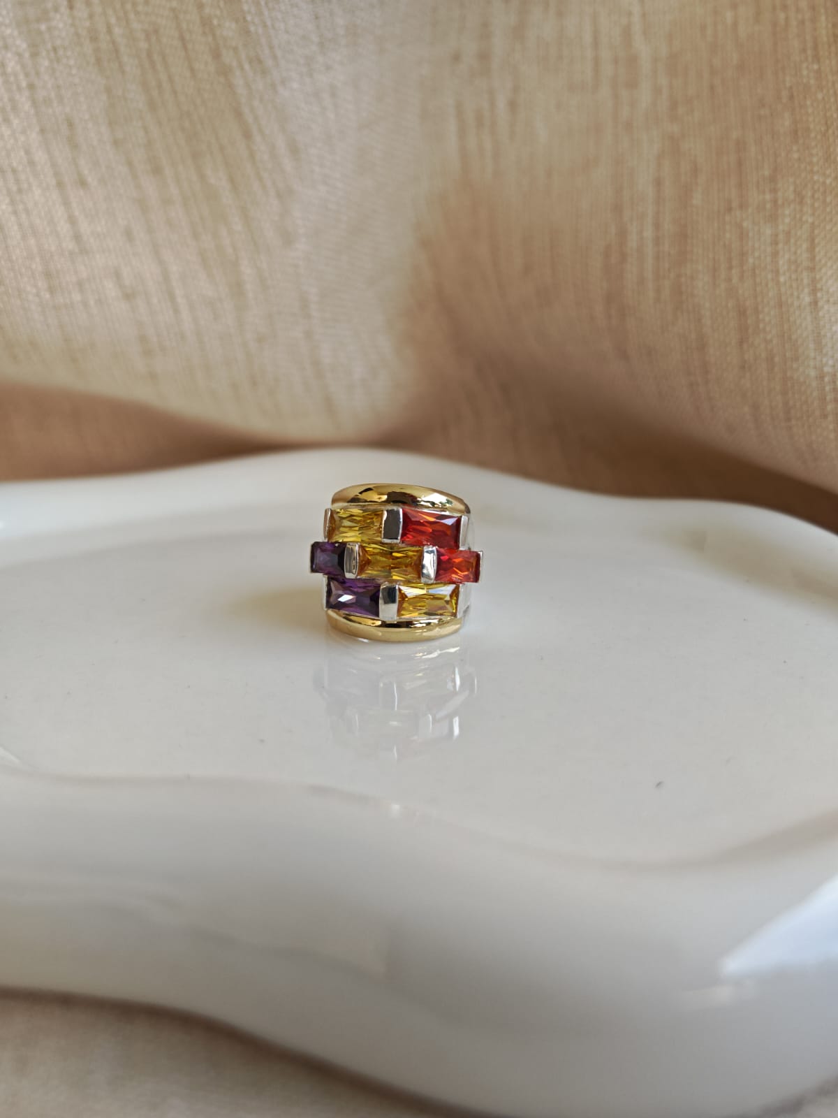 Anillo de Plata y Oro