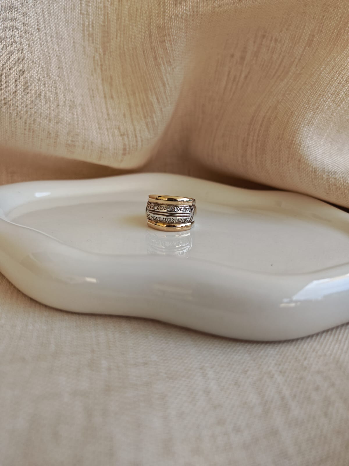 Anillo de Plata y Oro