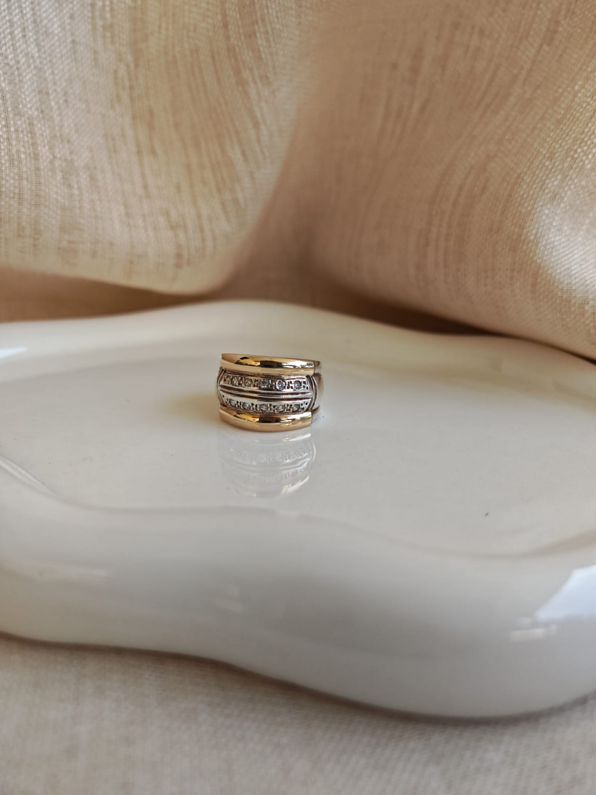 Anillo de Plata y Oro