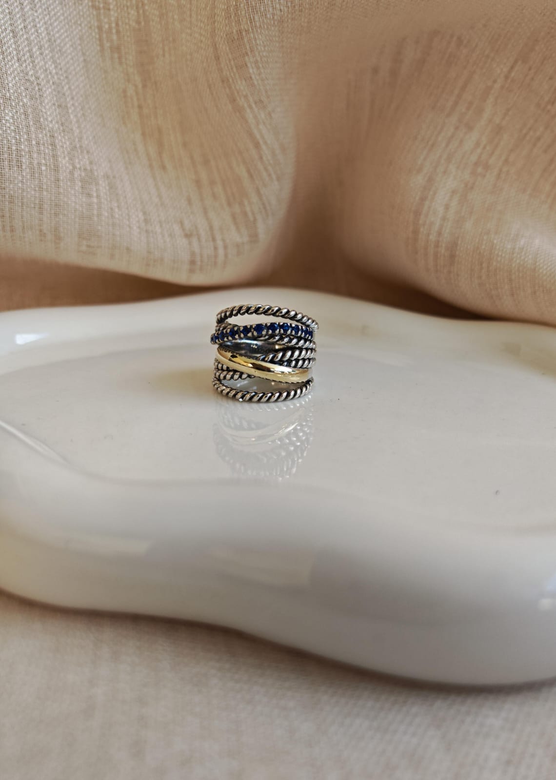 Anillo de Plata y Oro