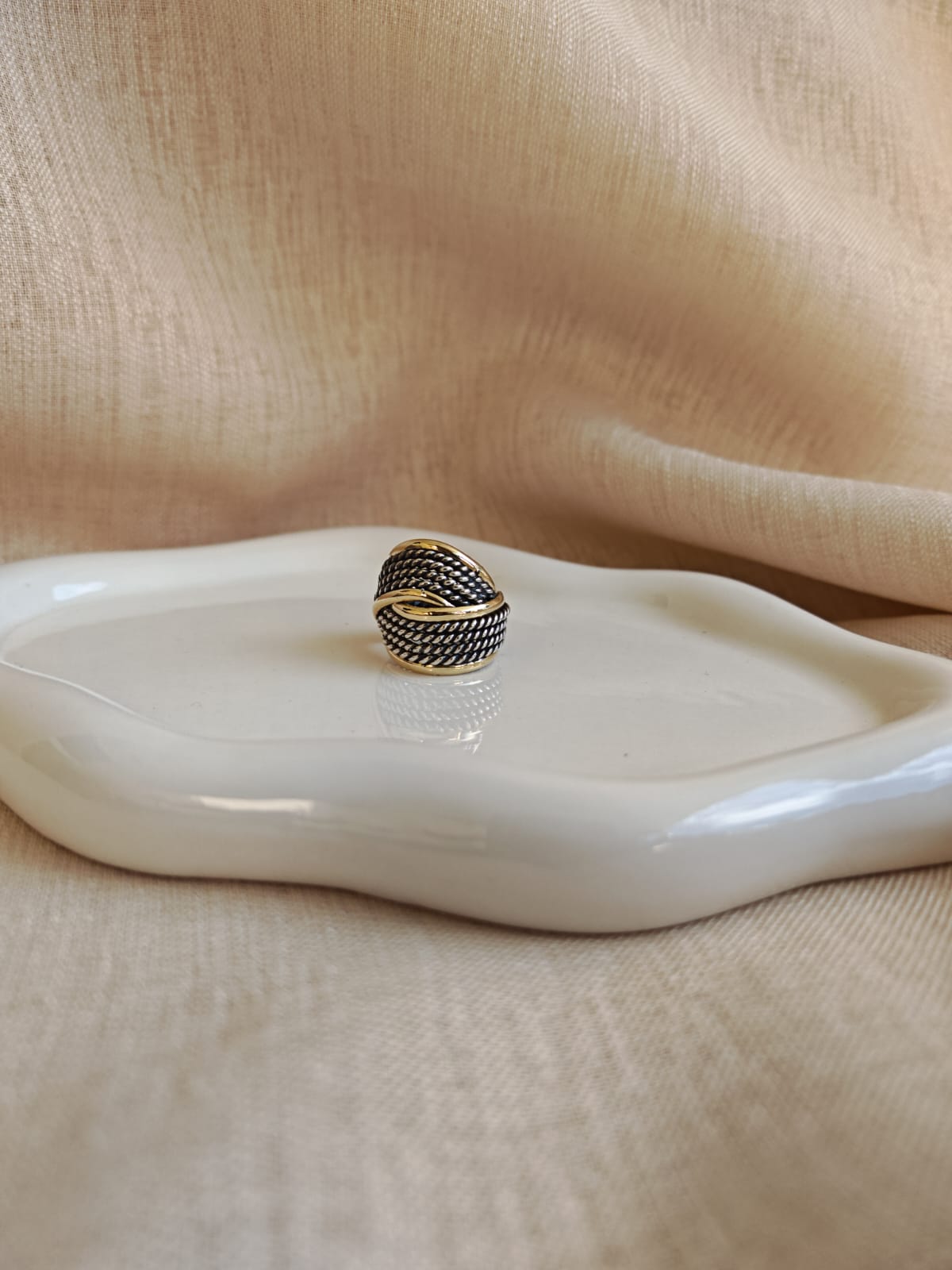 Anillo de Plata y Oro