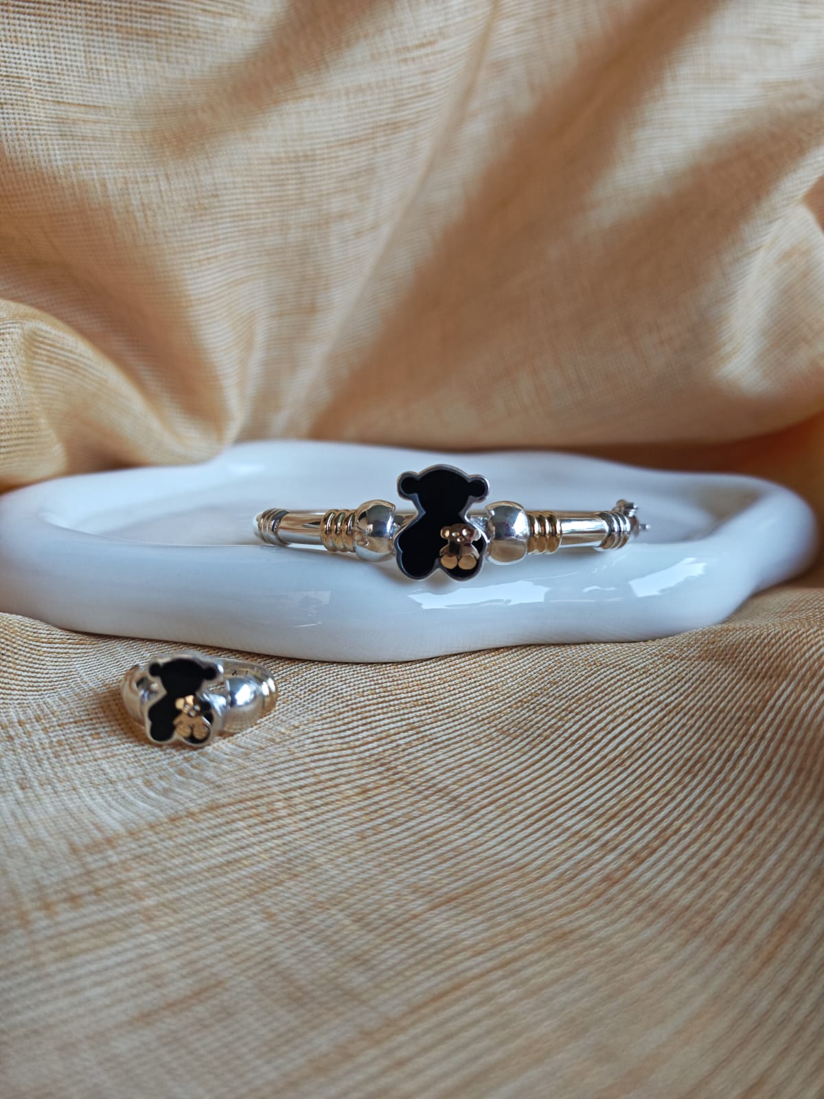 Pulsera Aro Tous Laminado en Oro de 18k