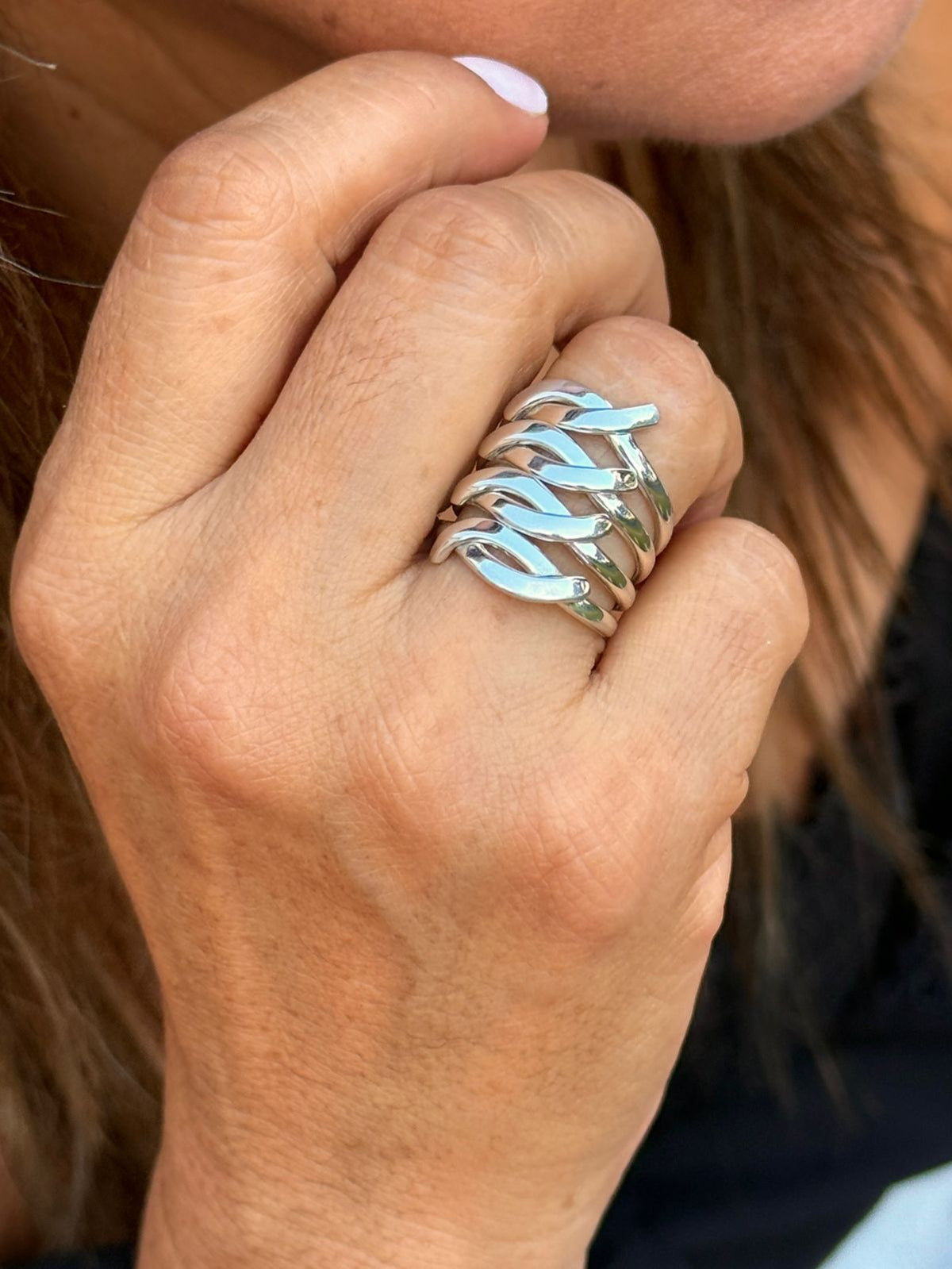 (01400-160) Anillo de Plata