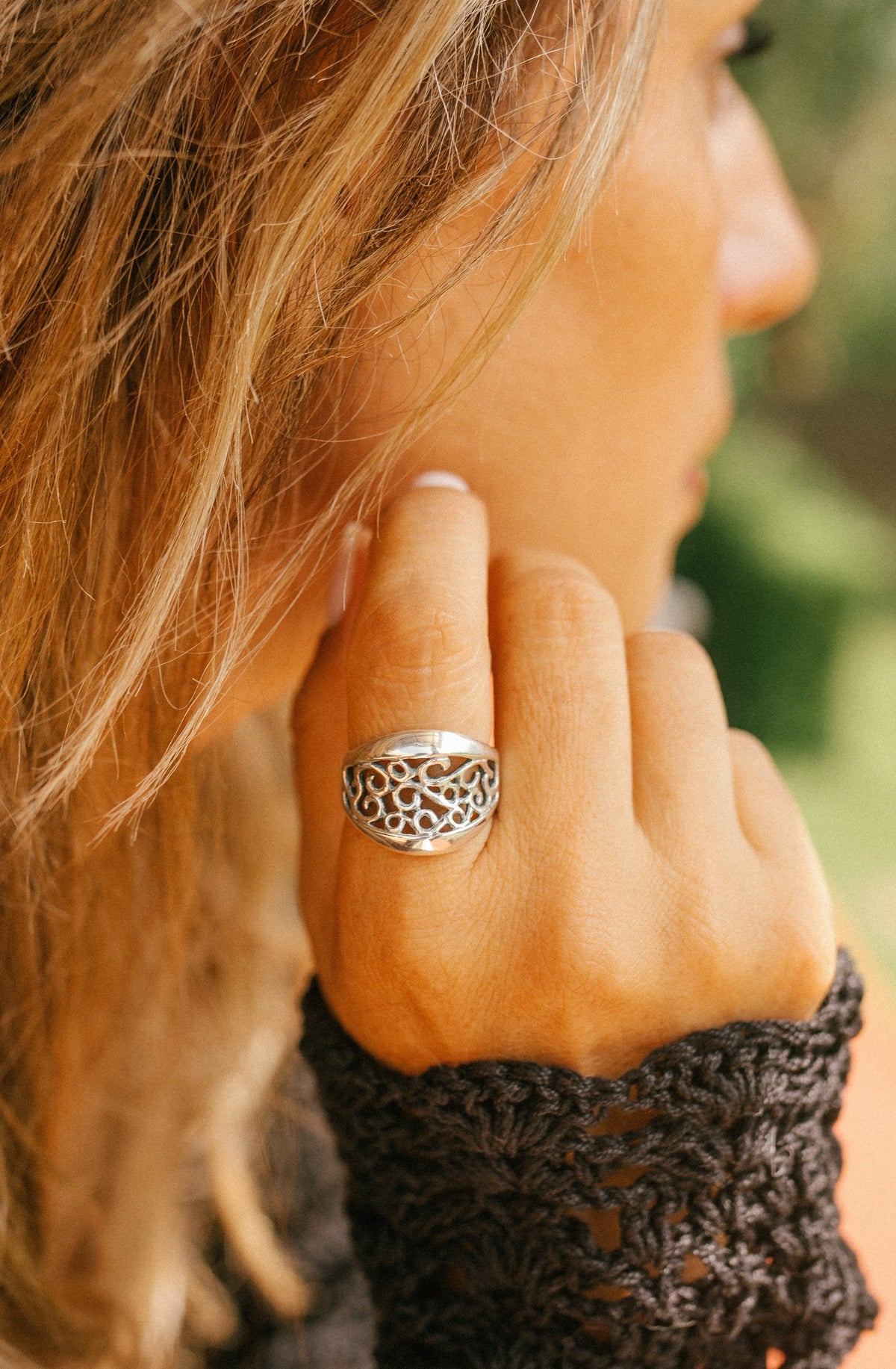 (01375-134) Anillo de Plata