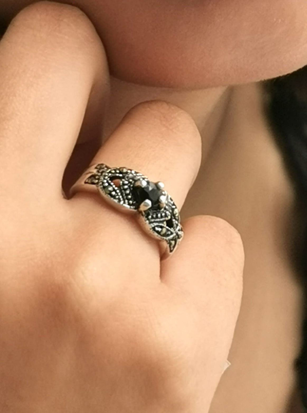 (09300-802)  Anillo de zirconia y acerina