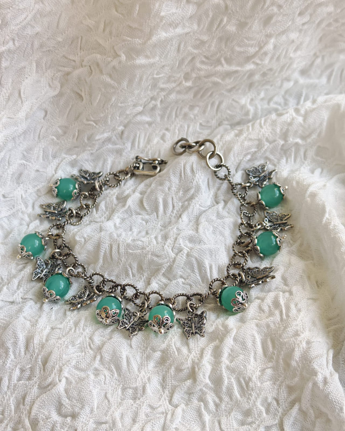 Pulsera de Ágata Verde