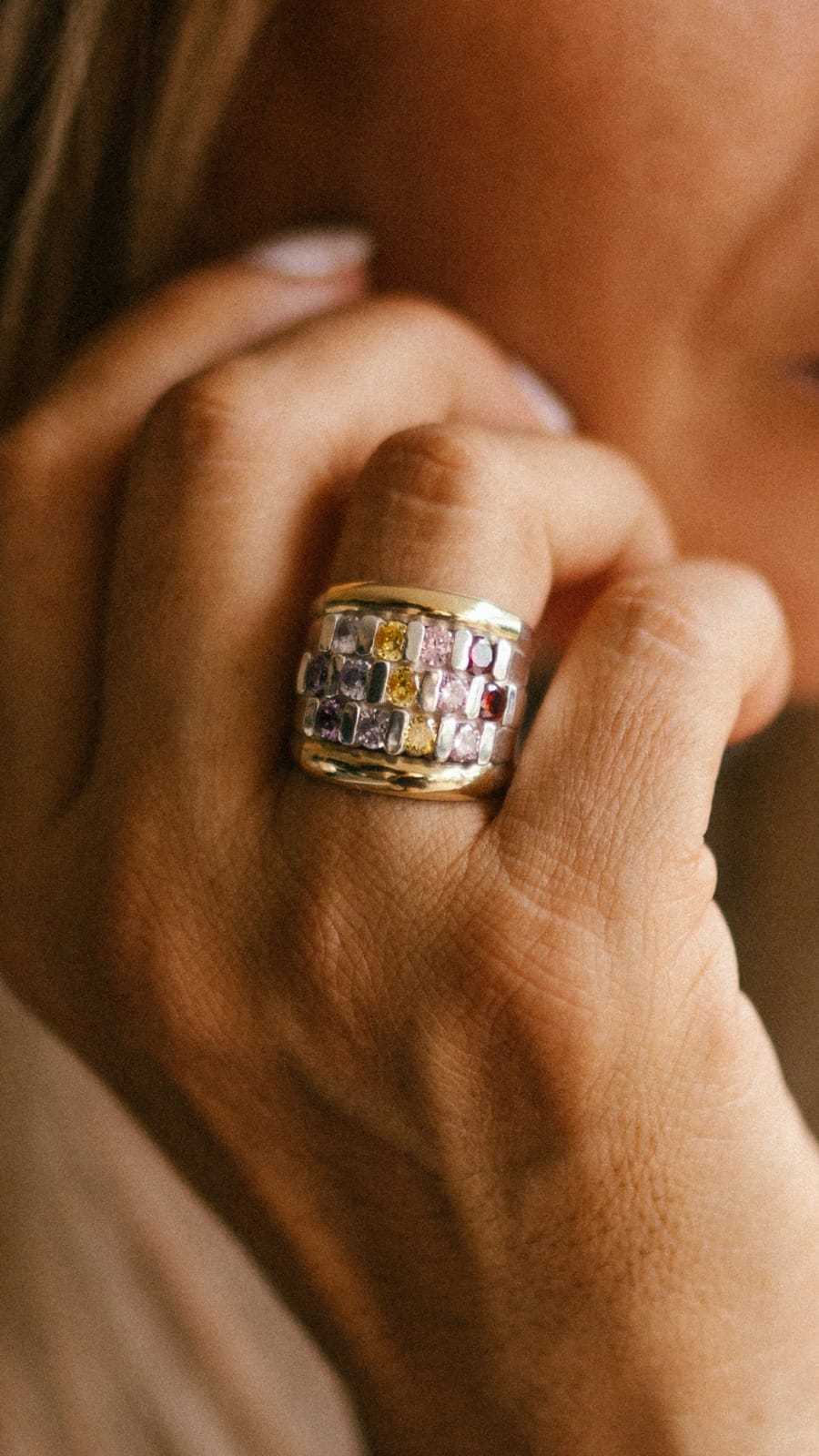 Anillo de Plata y Oro
