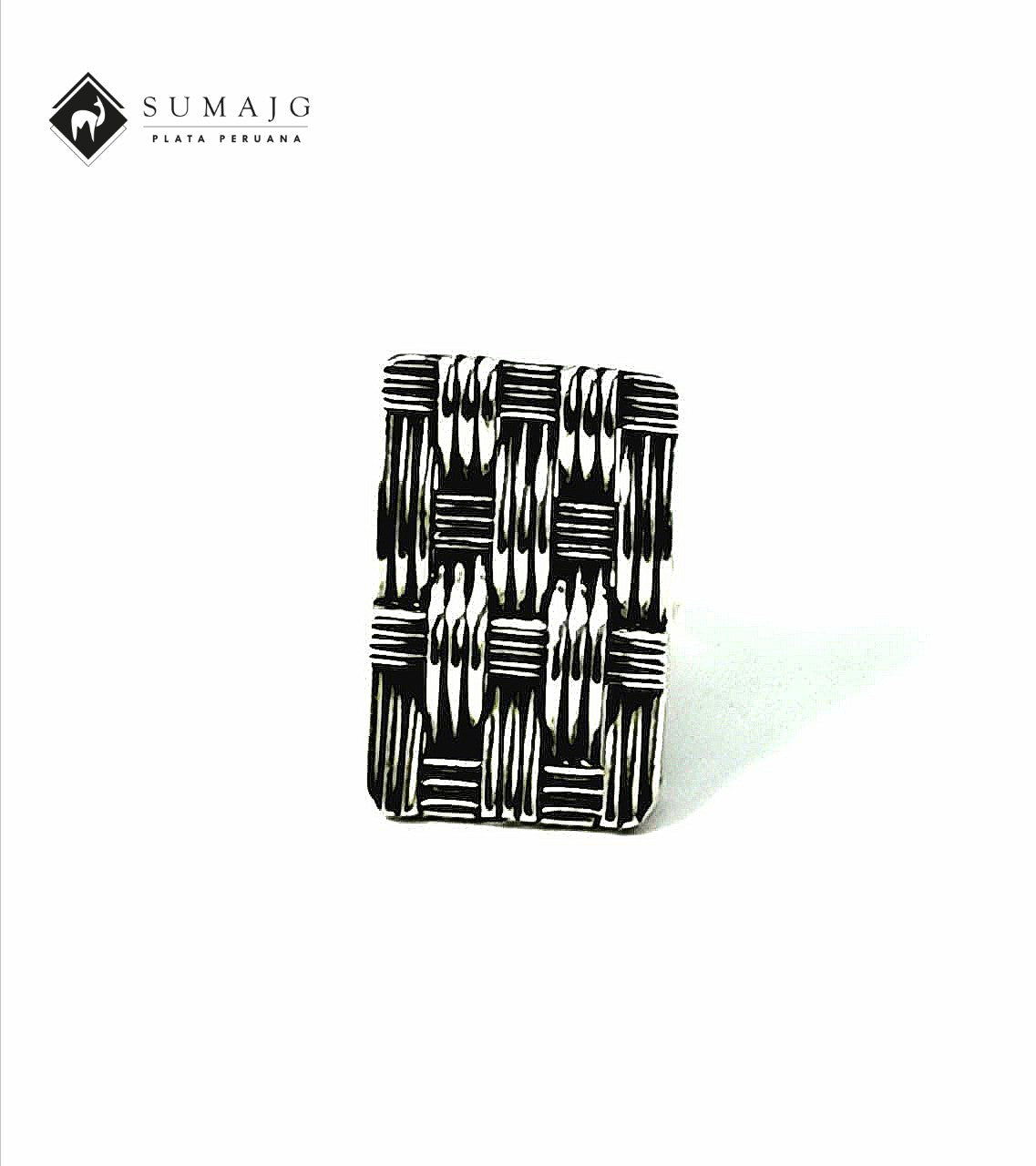 Anillo de plata envejecida (01475-013) - Sumajg Joyas