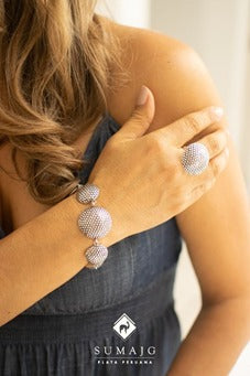 Anillo de plata envejecida (01450-522) - Sumajg Joyas