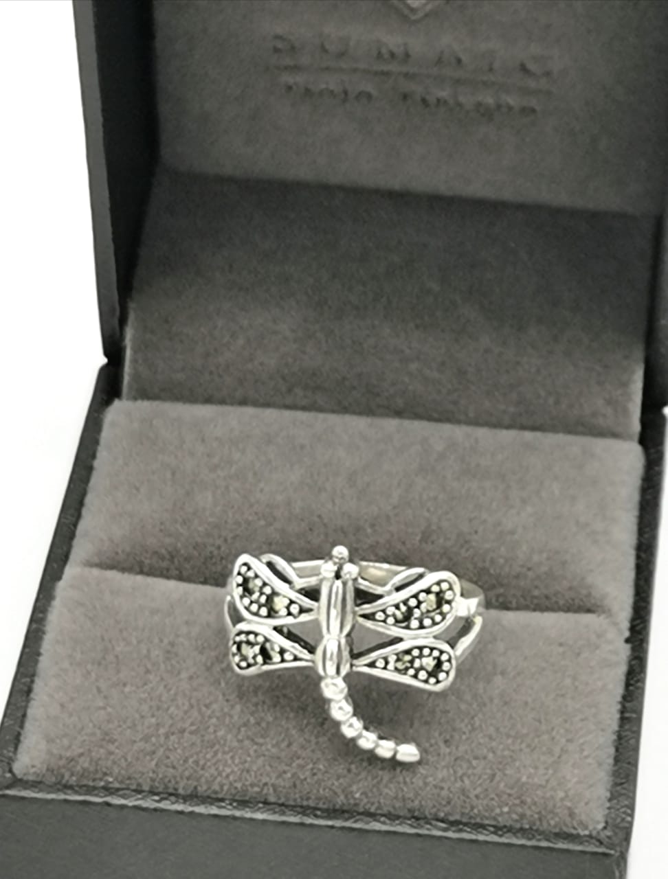 Anillo de zirconia libélula (09300-203) - Sumajg Joyas
